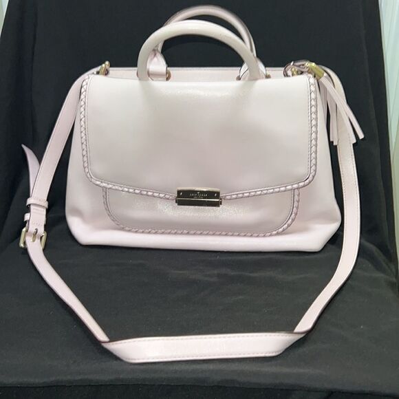 Kate spade leather Shoulder bag tote pink gold - Picture 1 of 14